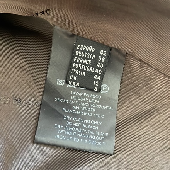 Javier Simorra - Barcelona Spain Fitted Short Animal Print Jacket - Sz 42-US8 - Picture 10 of 13